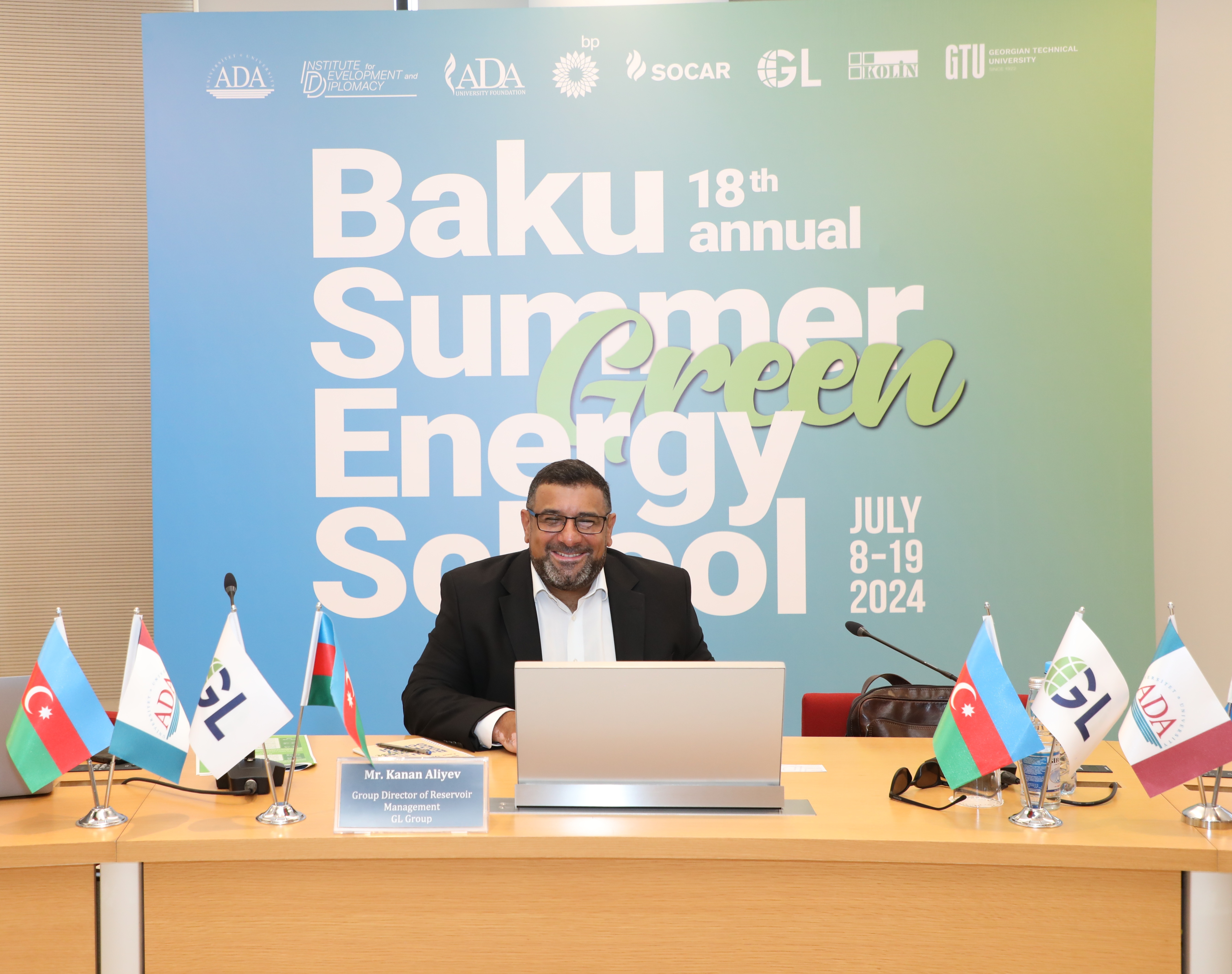 Kanan Aliyev speaks at 18th Baku Summer Energy School