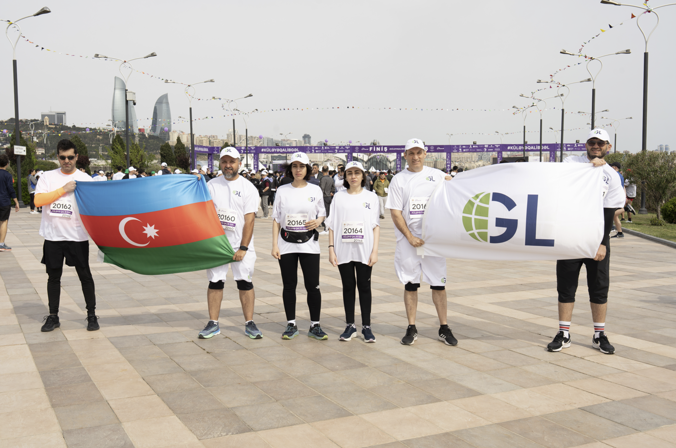 GL Group employees take part in the Baku Marathon 2025