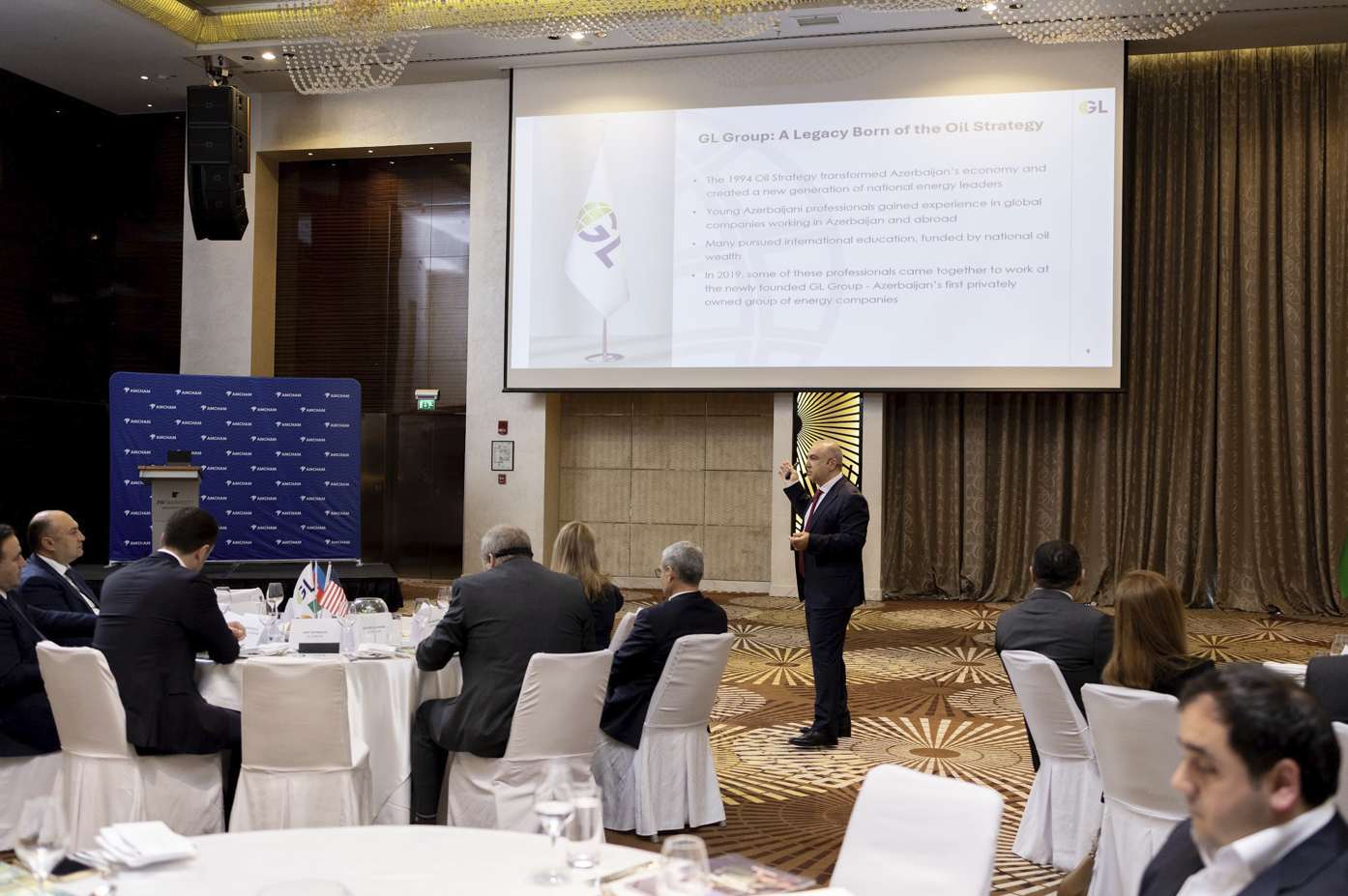 GL Group Azərbaycanda AmCham tərəfindən təşkil olunan Üzvlər üçün May Ayı Nahar Görüşündə iştirak
