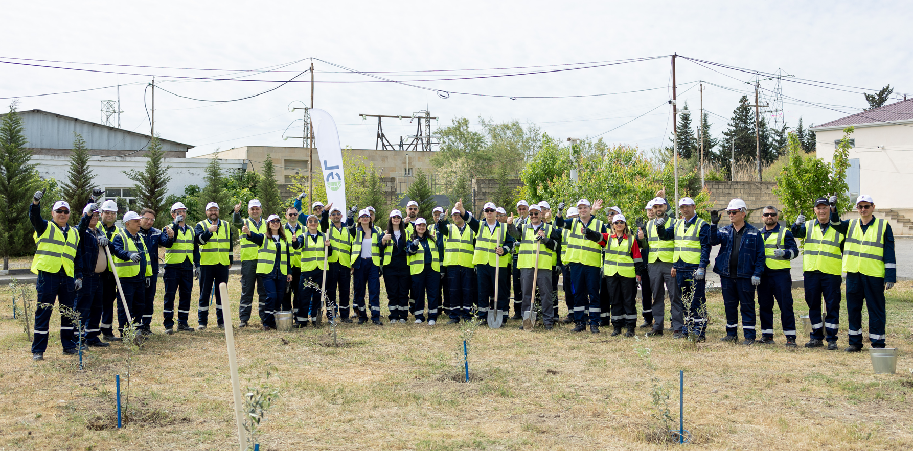 Promoting a greener future: Tree planting initiative at Salyan Oil Ltd dedicated to the memory of National Leader Heydar Aliyev