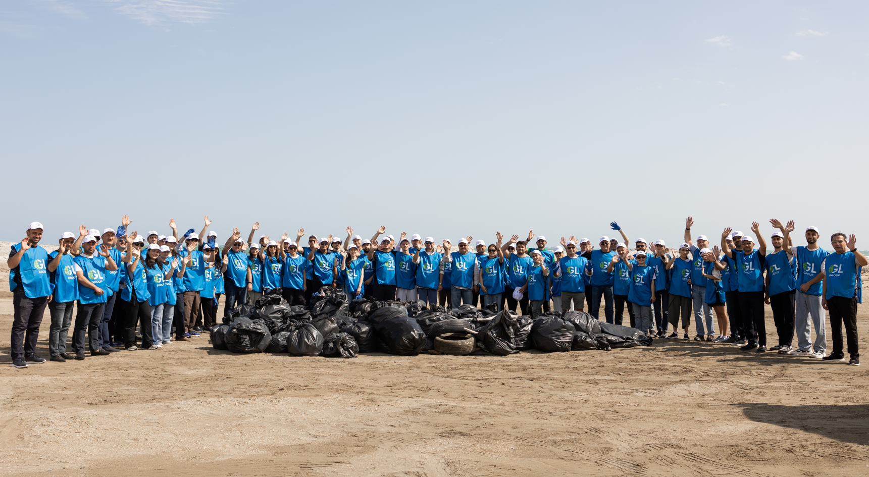 GL Group marks International Coastal Cleanup Day with coastal cleanup initiative in Baku