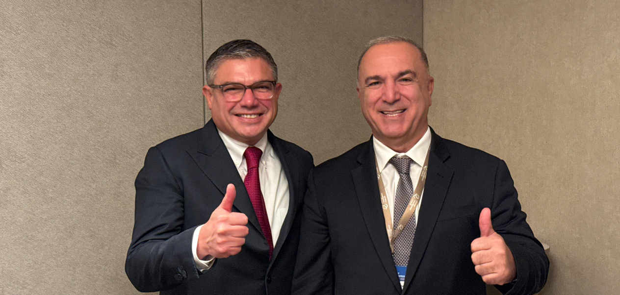 GL Group CEO and Chairman of the Advisory Board meets with Baker Hughes Chairman and CEO during Energy Intelligence Forum 2026