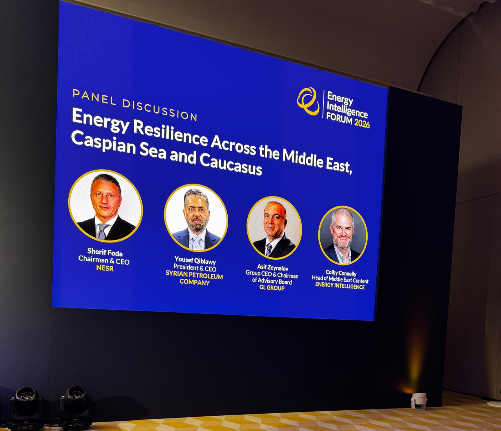 Asif Zeynalov, GL Group CEO and Chairman of the Advisory Board, Speaks at Energy Intelligence Forum 2026